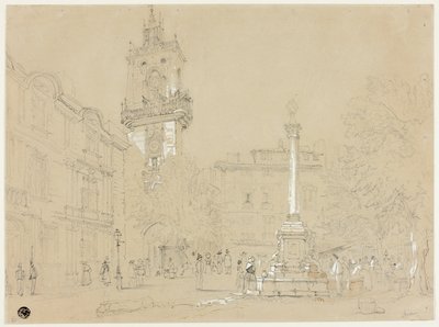 Aix-en-Provencen aukio tekijältä Samuel Prout