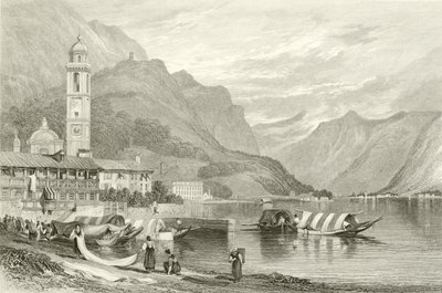 Comojärvi, Italia tekijältä Samuel Prout