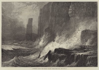 Westerly Gale Orkneysaarilla, Roray Head, Hoy tekijältä Samuel Read