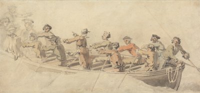 Laivan vene tekijältä Samuel Scott