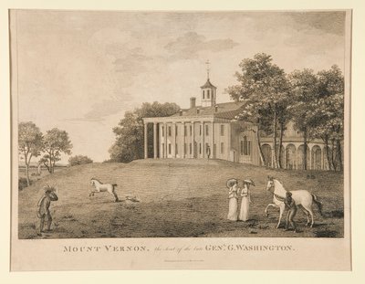 Mount Vernon, Myöhäisen sukupolven istuin. Washington tekijältä Samuel Seymour