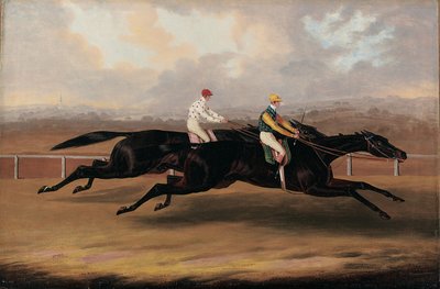 Lentävä hollantilainen ja Voltigeur juoksevat Great Match Racea tekijältä Samuel Spode