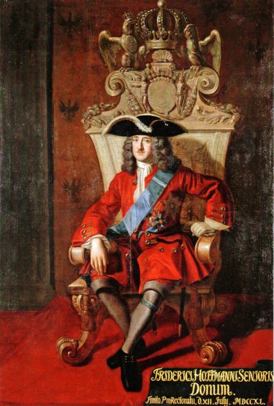 FrederickI.1701.hopeinen valtaistuin tekijältä Samuel Theodor Gericke