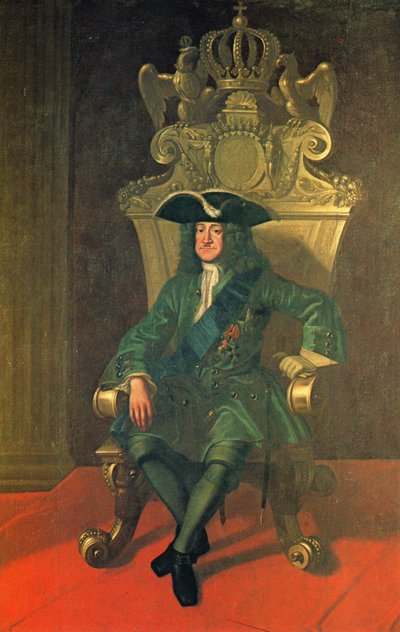 Preussin Fredrik I:n muotokuva tekijältä Samuel Theodor Gericke