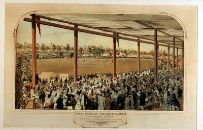 Grand Cricket Match: All England Eleven vs. Twenty Two of New South Wales tekijältä Samuel Thomas Gill