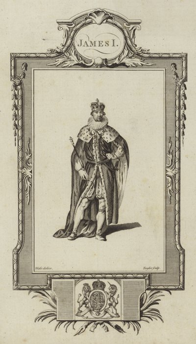 James I:n muotokuva tekijältä Samuel Wale