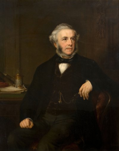 George Richards Elkingtonin muotokuva 1800-1865, 1865. tekijältä Samuel West