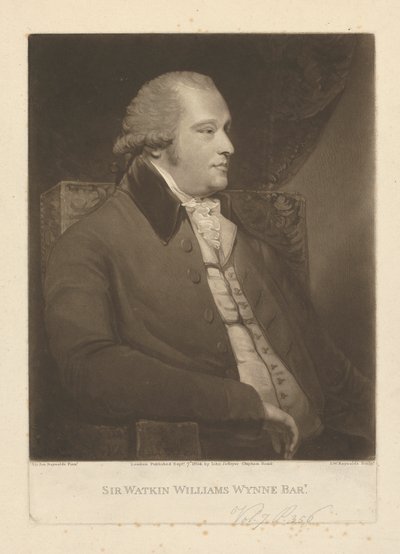 Sir Watkin Williams-Wynn, 4. Baronet Wynn tekijältä Samuel William Reynolds