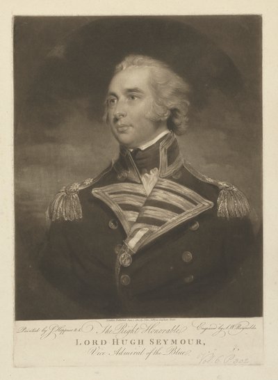Vara-amiraali Lordi Hugh Seymour tekijältä Samuel William Reynolds