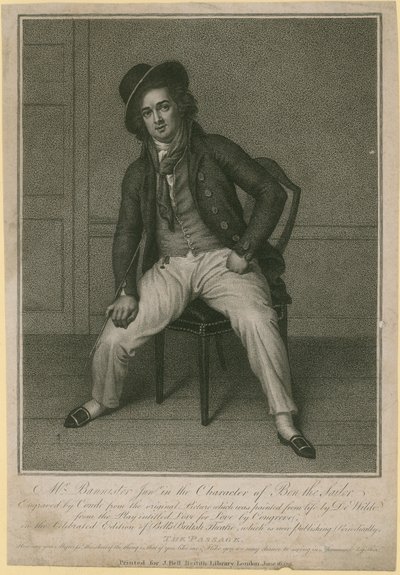 Herra Bannister junior Ben the Sailor -hahmossa tekijältä Samuel de Wilde