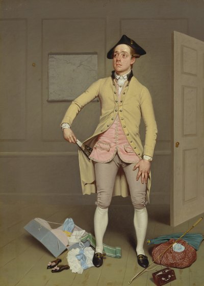 Samuel Thomas Russell Samuel Footen teoksessa "The Mayor of Garratt", noin 1810-11 (öljy kankaalle). tekijältä Samuel de Wilde