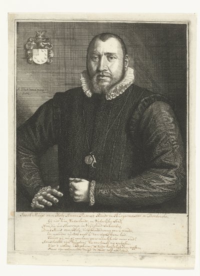 Muotokuva Jacob Muys of Holysta tekijältä Samuel van Hoogstraten