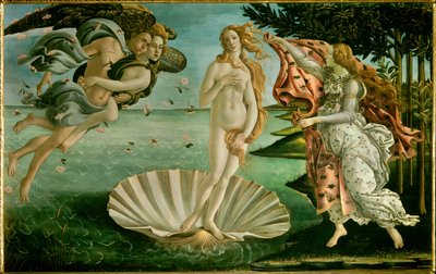 Venuksen syntymä tekijältä Sandro (1444/5 1510) Botticelli