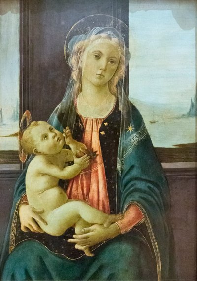 Meren Neitsyt tekijältä Sandro (attr. to) Botticelli