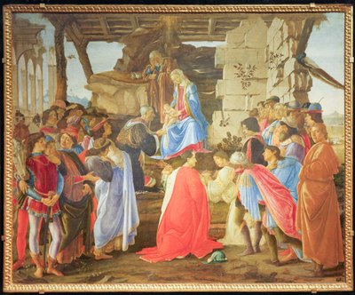 Maagien palvominen tekijältä Sandro Botticelli