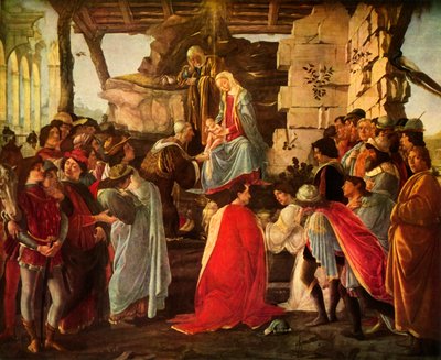 Maagien palvonta, 1476, 1937. tekijältä Sandro Botticelli