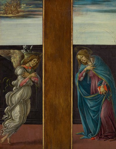 Annunciation tekijältä Sandro Botticelli