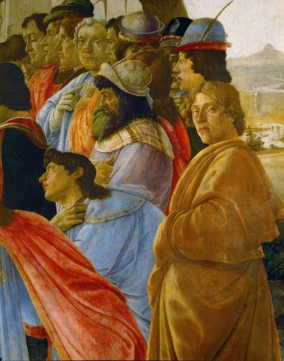 Die Anbetung der Könige tekijältä Sandro Botticelli