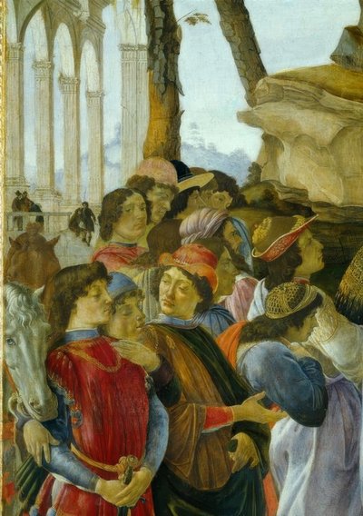 Taikaiden palvonta tekijältä Sandro Botticelli