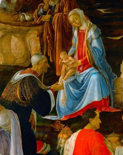 Taikaiden palvonta tekijältä Sandro Botticelli