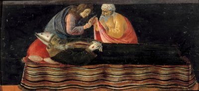 Die Entnahme des Herzens aus dem Leichnam des heiligen Bisc tekijältä Sandro Botticelli