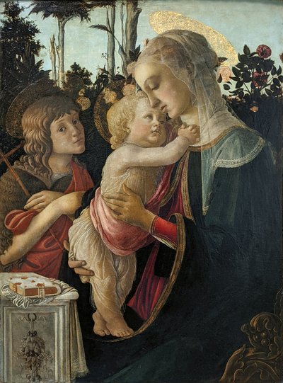 Ranskalainen:  Johannes Kastaja: La Vierge et l