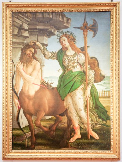 Italian kieli: Pallas ja Kentauri Pallas ja Kentauri Pallas ja Kentauri tekijältä Sandro Botticelli
