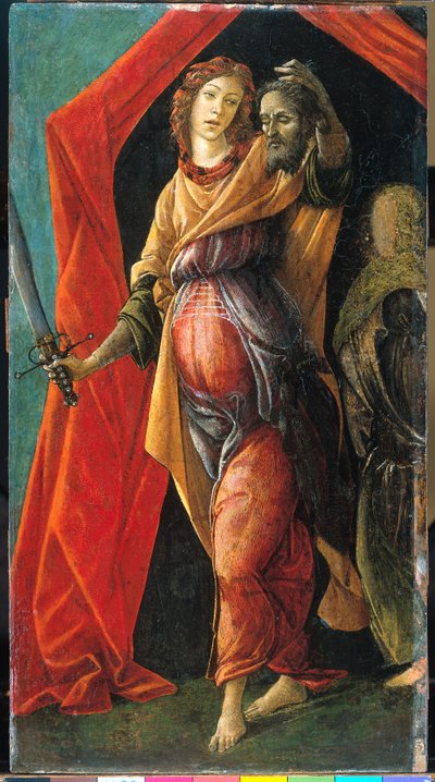 Judit ja Holoferneksen pää tekijältä Sandro Botticelli