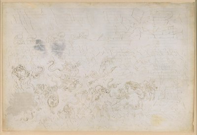 La Divina Commedia, Inferno XXV. Vergilius ja Dante helvetin kahdeksannessa piirissä (Malebolge), 7. bolgia: Ankarammat rangaistukset varkaille ja ryöstäjille tekijältä Sandro Botticelli