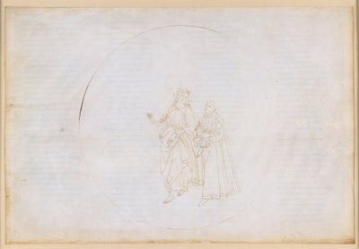 La Divina Commedia, Paradiso XIII. Neljäs planeettakerros (aurinkotaivas): Tuomas Akvinolainen selittää Dantelle jumalallisen rakkauden ja kolminaisuuden periaatetta tekijältä Sandro Botticelli