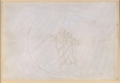 La Divina Commedia, Paradiso XV. Viides planeettakerros (Marsin taivas): Cacciaguida, Alighieri-suvun kantaisä, kertoo Dantelle esi-isistään muinaisessa Firenzessä tekijältä Sandro Botticelli