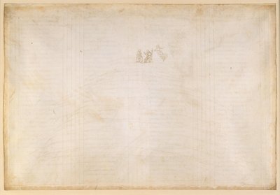 La Divina Commedia, Paradiso XXXII. Empyreum: Bernhard von Clairvaux selittää taivaan ruusun rakennetta; Danten Neitsyt Marian näky tekijältä Sandro Botticelli