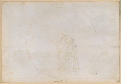 La Divina Commedia, Paradiso XX. Kuudes planeettakerros (Jupiterin taivas): Kotka nimeää liekit, jotka muodostavat sen silmän, ja niiden alla olevat kaksi pakanaa, minkä seurauksena Danten epäilykset vahvistuvat ja lopulta hälvenevät tekijältä Sandro Botticelli