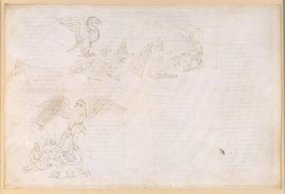 La Divina Commedia, Purgatorio IX. Purgatorion esialue: keskialue ja portin terassi: Danten uni; Purgatorion portin edessä tekijältä Sandro Botticelli