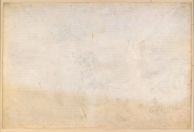 La Divina Commedia, Purgatorio VIII. Esipurgatorio, keskialue: Laiskojen ruhtinaiden laakso; käärmeen kiusaus; keskustelu Nino Viscontin ja Currado Malaspinan kanssa tekijältä Sandro Botticelli