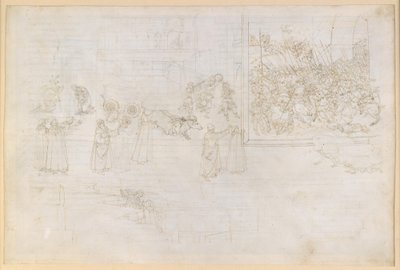 La Divina Commedia, Purgatorio X. Purgatorion ensimmäinen kehä: Marmorireliefit; ylpeiden katumus tekijältä Sandro Botticelli