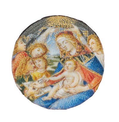 Madonna Magnificatista, Firenze, 1400-luvun loppu - 1500-luvun alku tekijältä Sandro Botticelli