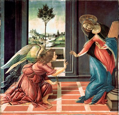 Cestellon ilmestys, 1489 tekijältä Sandro Botticelli