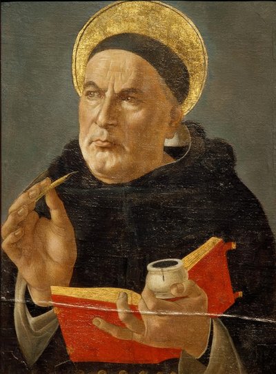Thomas von Aquin. tekijältä Sandro Botticelli