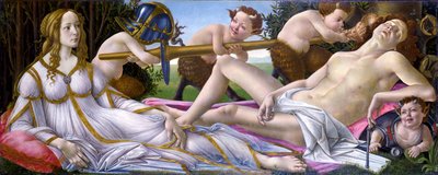 Venus ja Mars tekijältä Sandro Botticelli