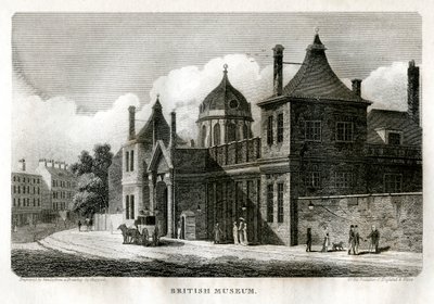 British Museum, Lontoo, 1810. tekijältä Sands
