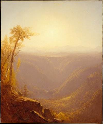 Rotko vuoristossa (Kauterskill Clove) tekijältä Sanford Robinson Gifford