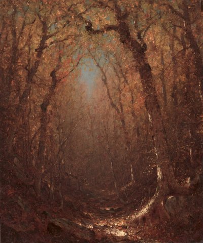 Syksy, metsäpolku tekijältä Sanford Robinson Gifford