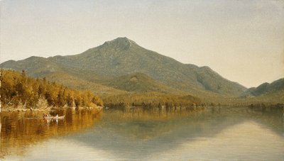 Mount Whiteface Lake Placidista, Adirondacksista, 1863 tekijältä Sanford Robinson Gifford