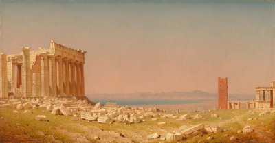 Parthenonin rauniot tekijältä Sanford Robinson Gifford