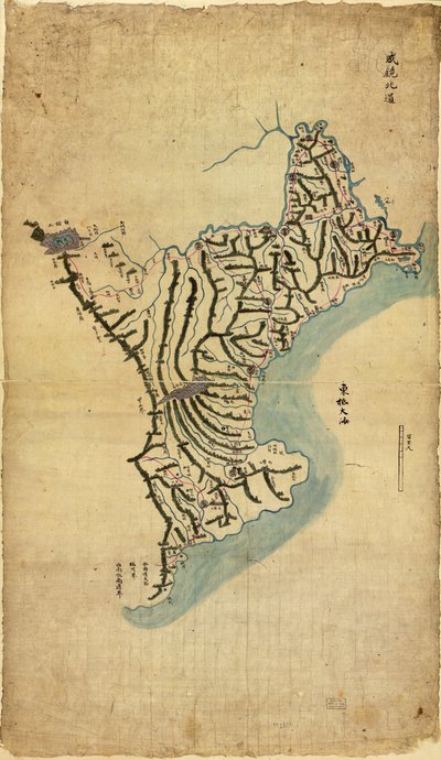 Chosŏn chido LOC 83675009-4 tekijältä Sang Gi Chŏng