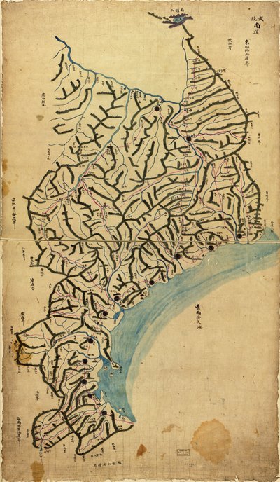 Chosŏn chido. LOC 83675009-6 tekijältä Sang Gi Chŏng