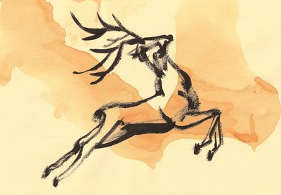 Dynaamisesti hyppäävä hirvi tekijältä Santhosh ch