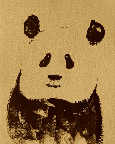 Minimalistinen pandakarhu tekijältä Santhosh ch