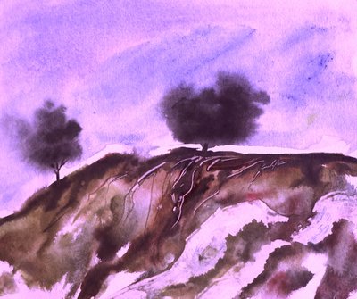 Purple Hillside Roots tekijältä Santhosh ch